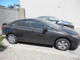 2013 HONDA CIVIC 4DOOR LX BLACK 1.8 AT A20227